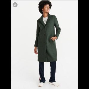 NWT Abercrombie and Fitch dad coat